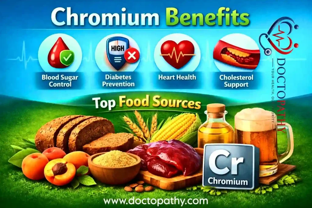 Chromium: Benefits, Deficiency, and Natural Food Sources