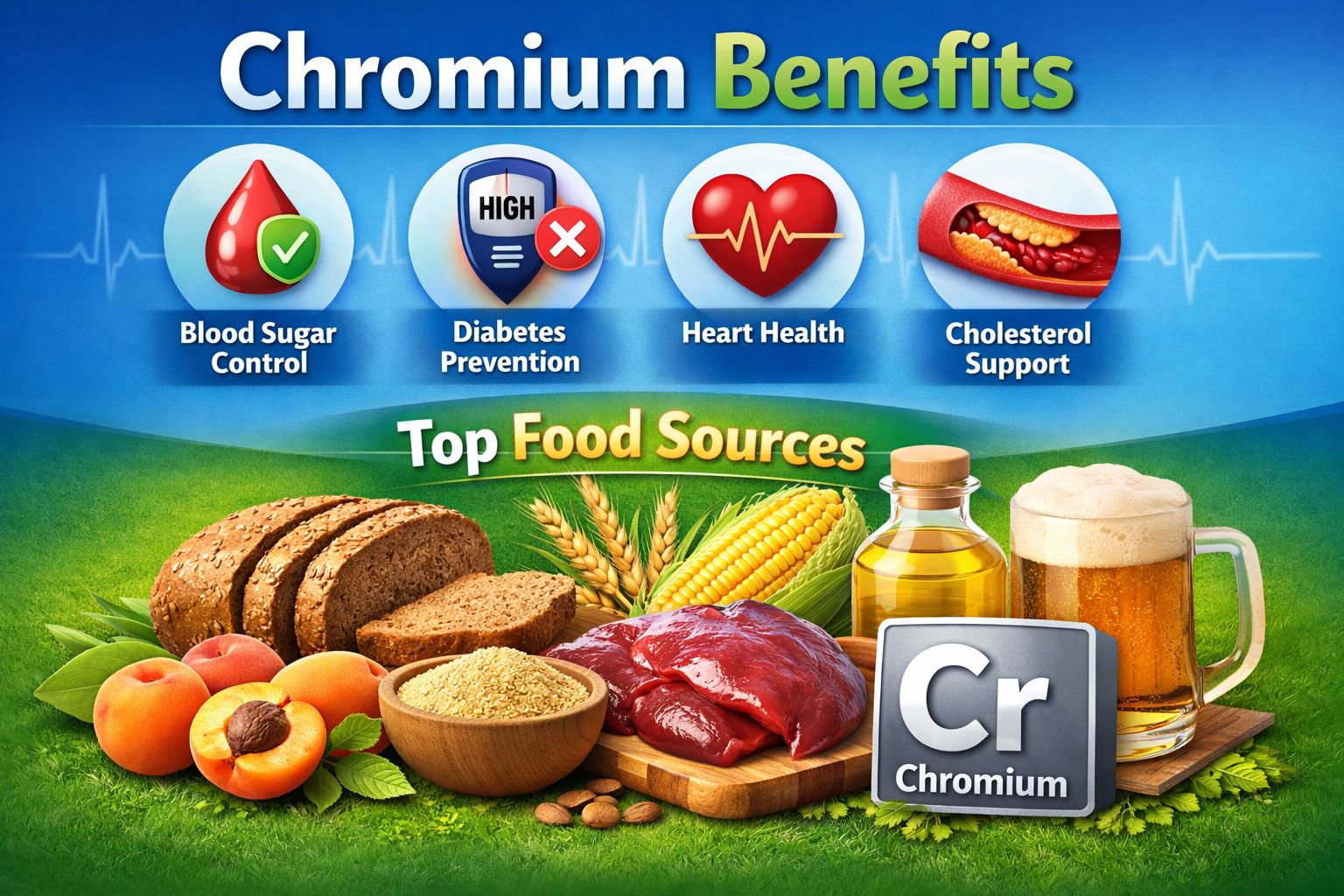 Chromium benefits