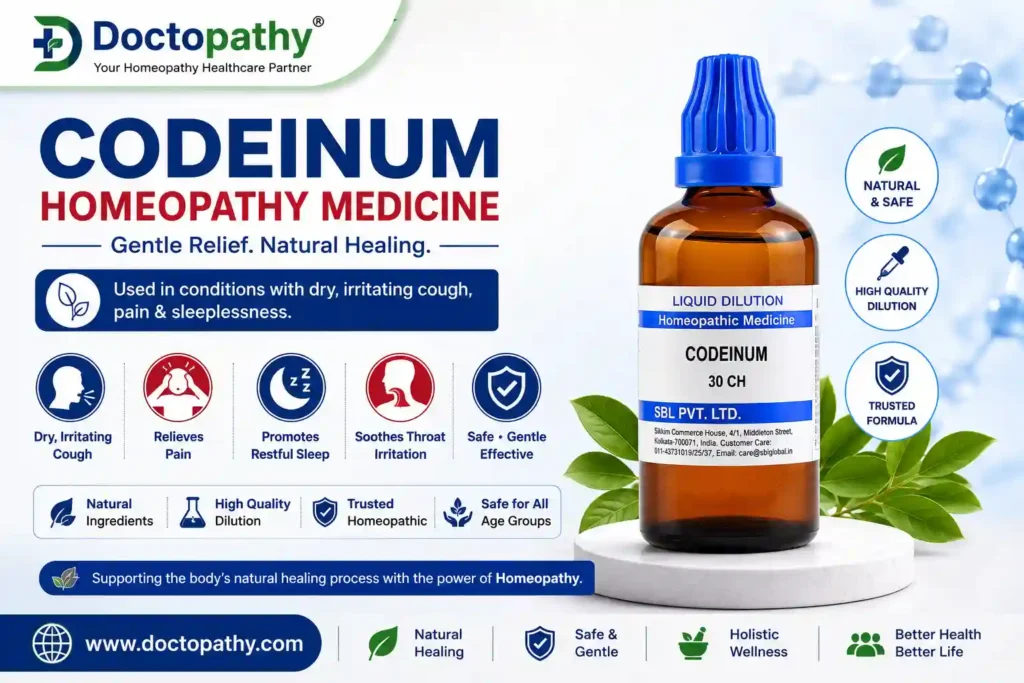 Codeinum Homeopathic Medicine: Uses, Benefits, Dosage & Symptoms