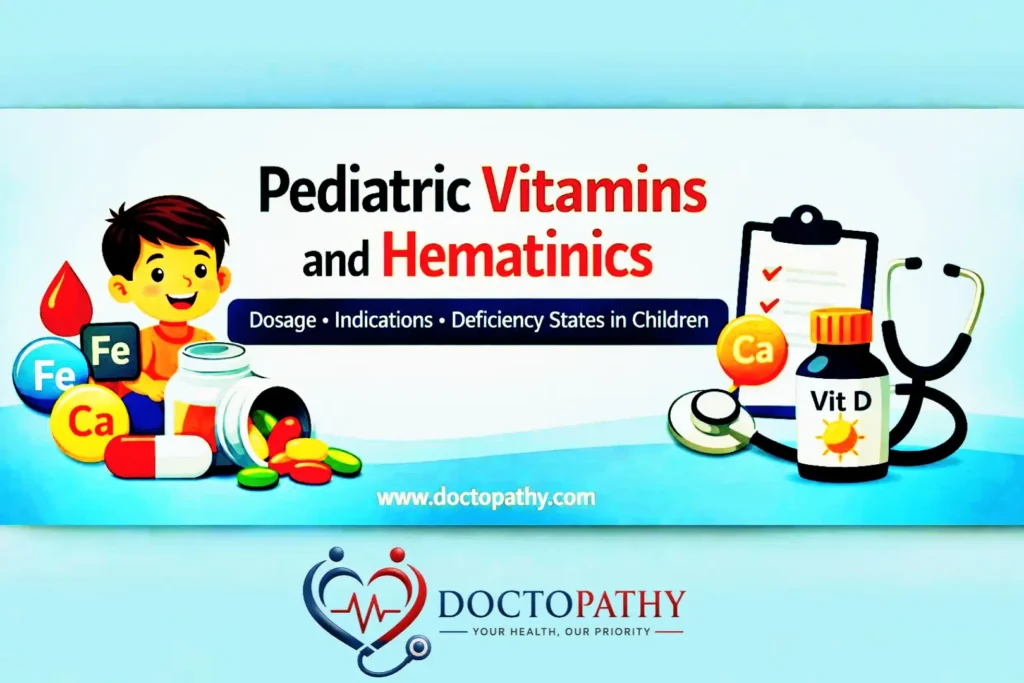 Pediatric Vitamins and Hematinics: Dosage, Indications, and Clinical Use
