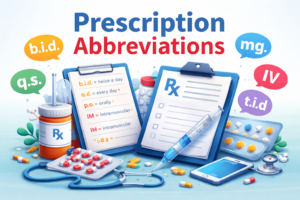 Prescription Abbreviations