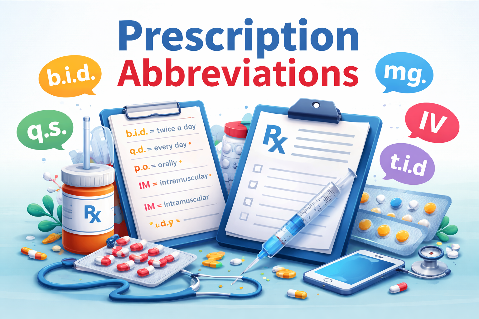 Prescription Abbreviations