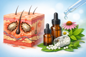 Treatment of Scabies with Homeopathic Medicine