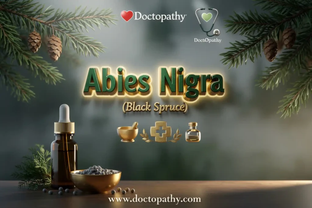 Abies Nigra (Black Spruce) – Uses, Symptoms & Dosage in Homeopathy