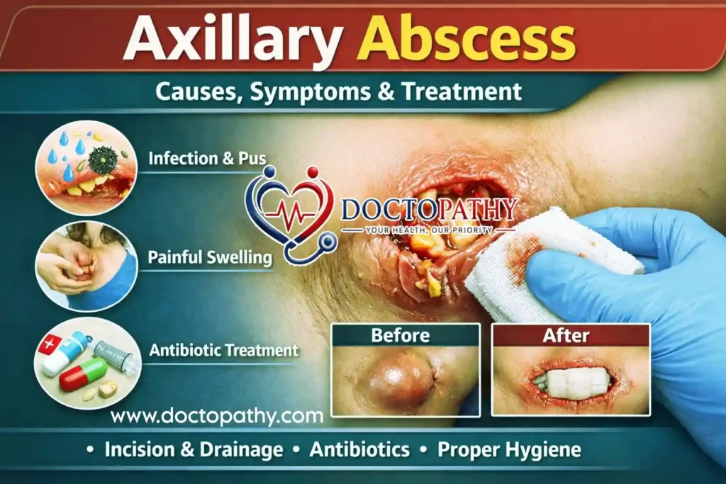 Axillary Abscess: Causes, Symptoms, Treatment, and Prevention