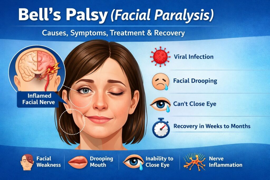 Bell's Palsy symptoms and recovery guide
