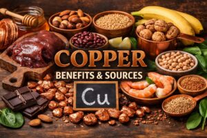 Copper-rich foods and their benefits
