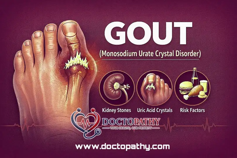Gout (Monosodium Urate Crystal Disorder): Causes, Symptoms, Treatment, and Prevention