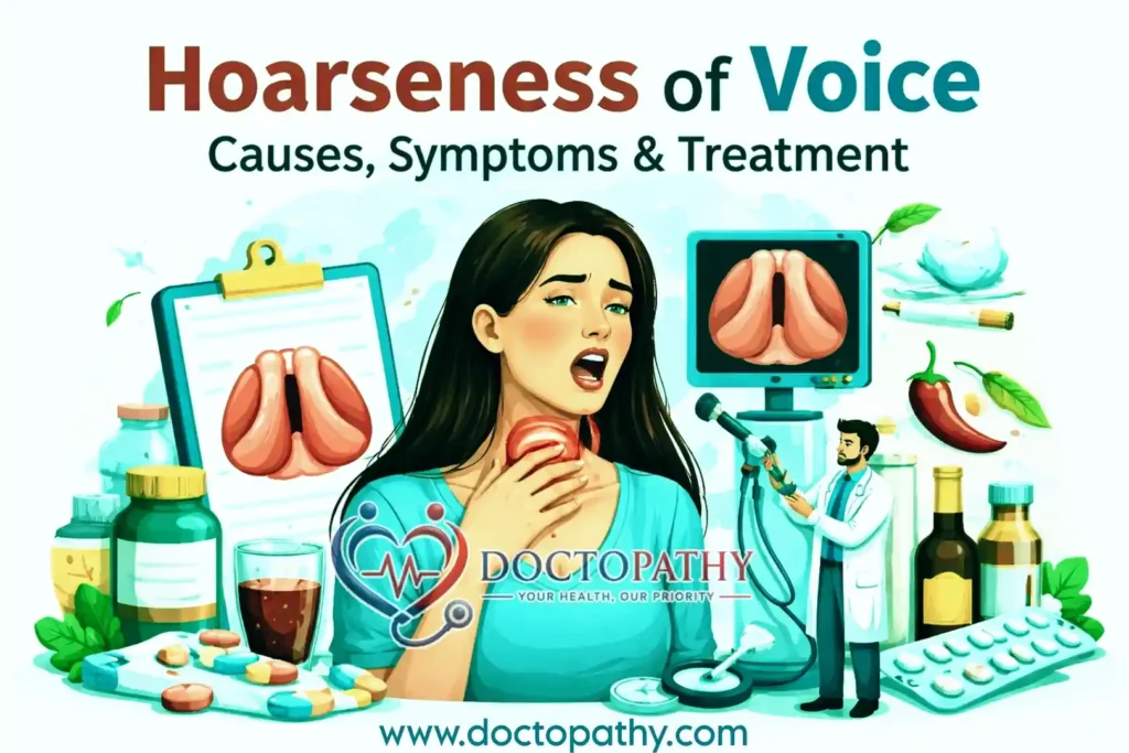 Hoarseness of Voice: Symptoms, Causes, and Treatment
