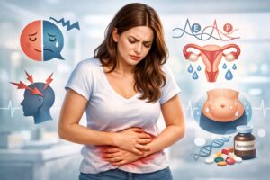 Hormonal discomfort and emotional changes
