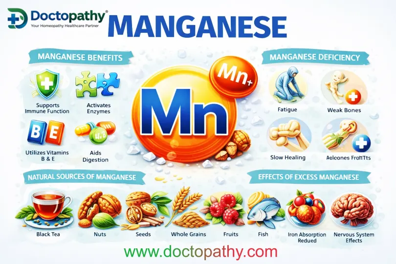 Manganese: Benefits, Sources, Deficiency, and Health Effects