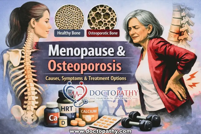 Menopause and Osteoporosis: Causes, Symptoms, and Treatment