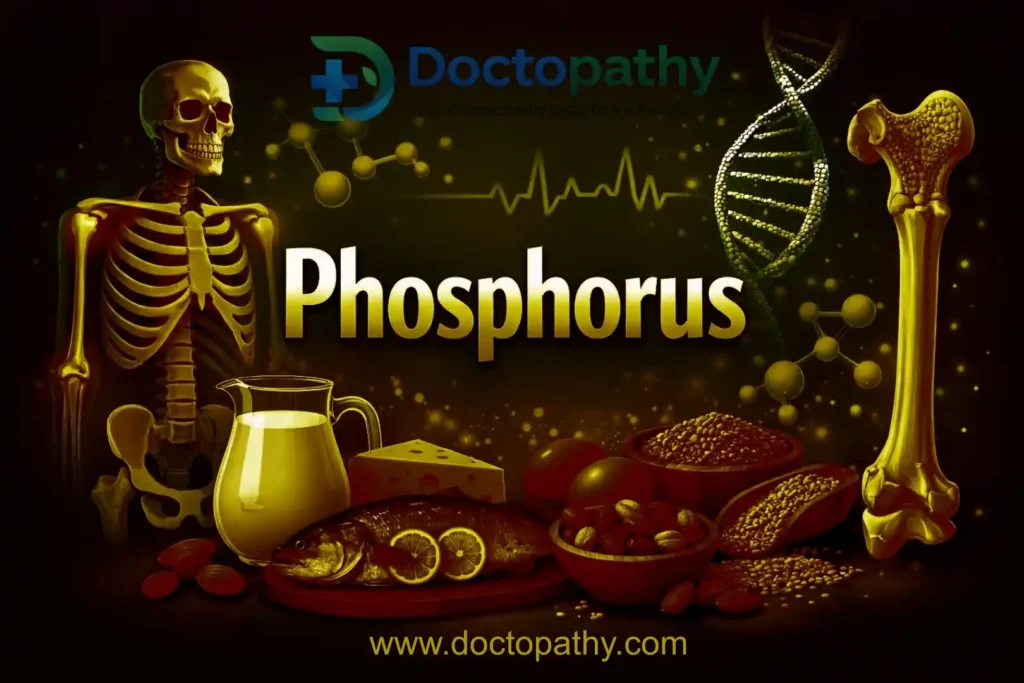 Phosphorus: Importance, Benefits, Sources, and Deficiency By Dr. Parminder Singh (BHMS) / February 9, 2026