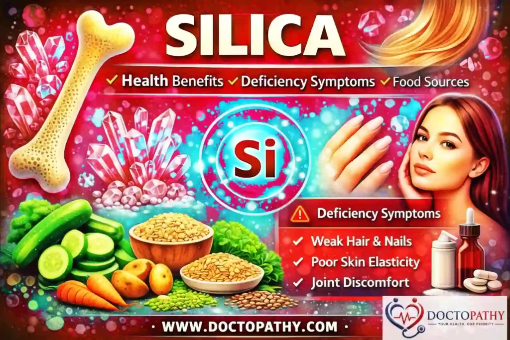 Silica: Health Benefits, Functions, Deficiency Symptoms and Natural Sources