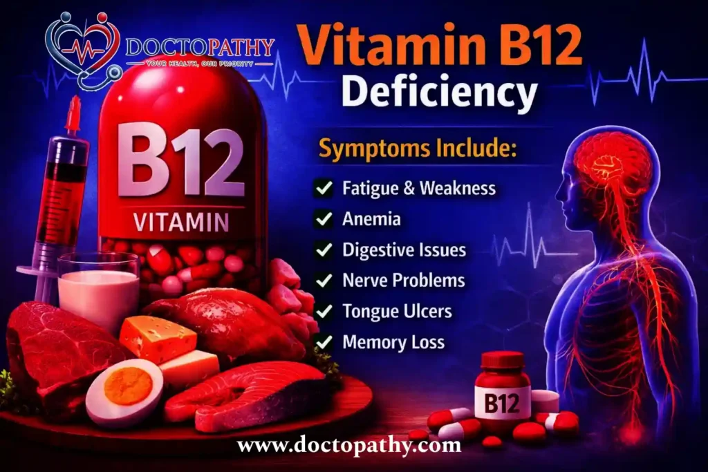 Vitamin B12: Importance, Deficiency Symptoms, Causes, and Treatment