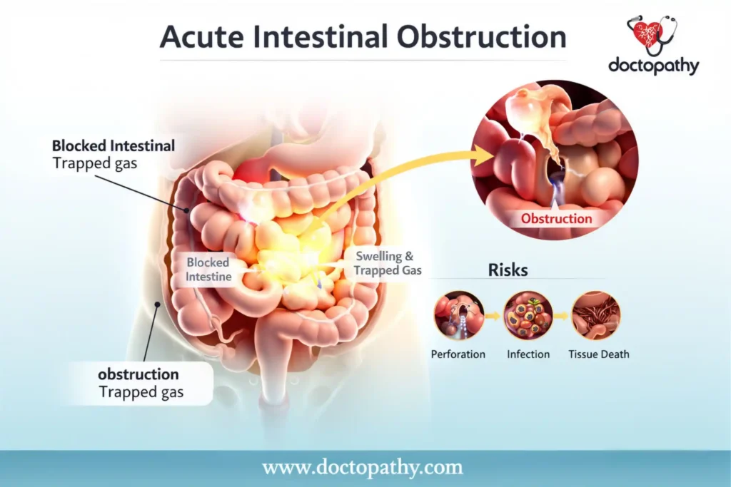 Acute Intestinal Obstruction – Symptoms, Causes & Emergency Treatment