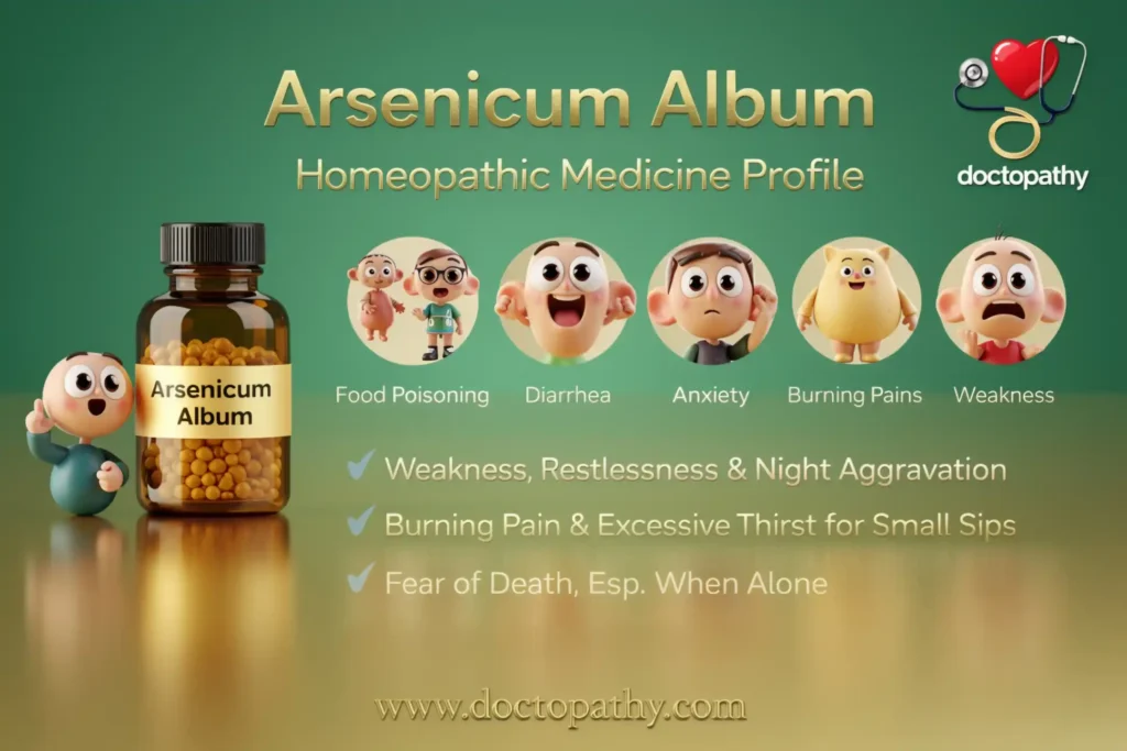 Arsenicum Album – Uses, Symptoms & Homeopathic Indications