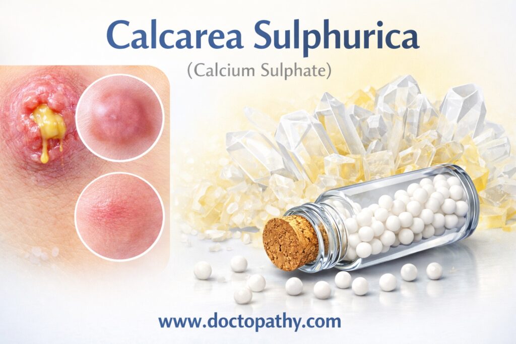 Calcarea Sulphurica: Uses, Benefits, Symptoms & Homeopathic Indications