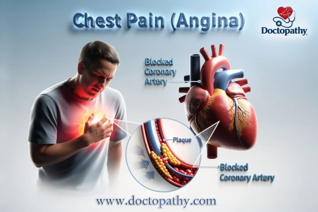 Chest Pain (Angina): Causes, Symptoms, Types, Diagnosis, and Treatment