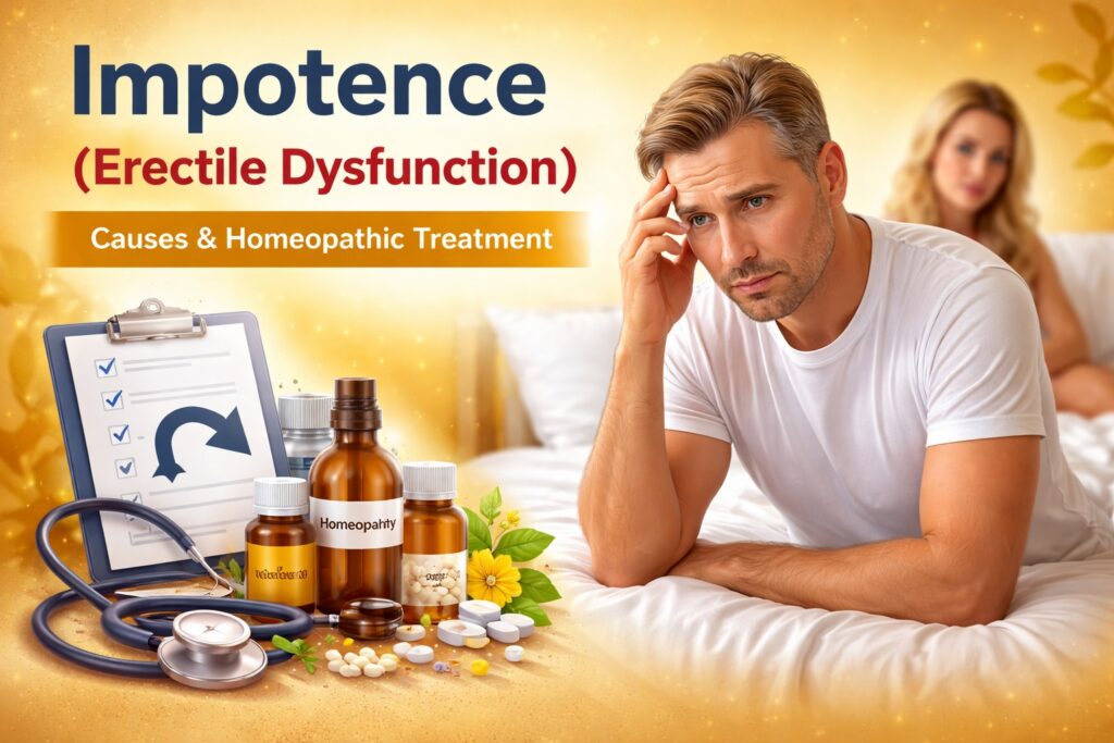 Erectile dysfunction and homeopathic solutions