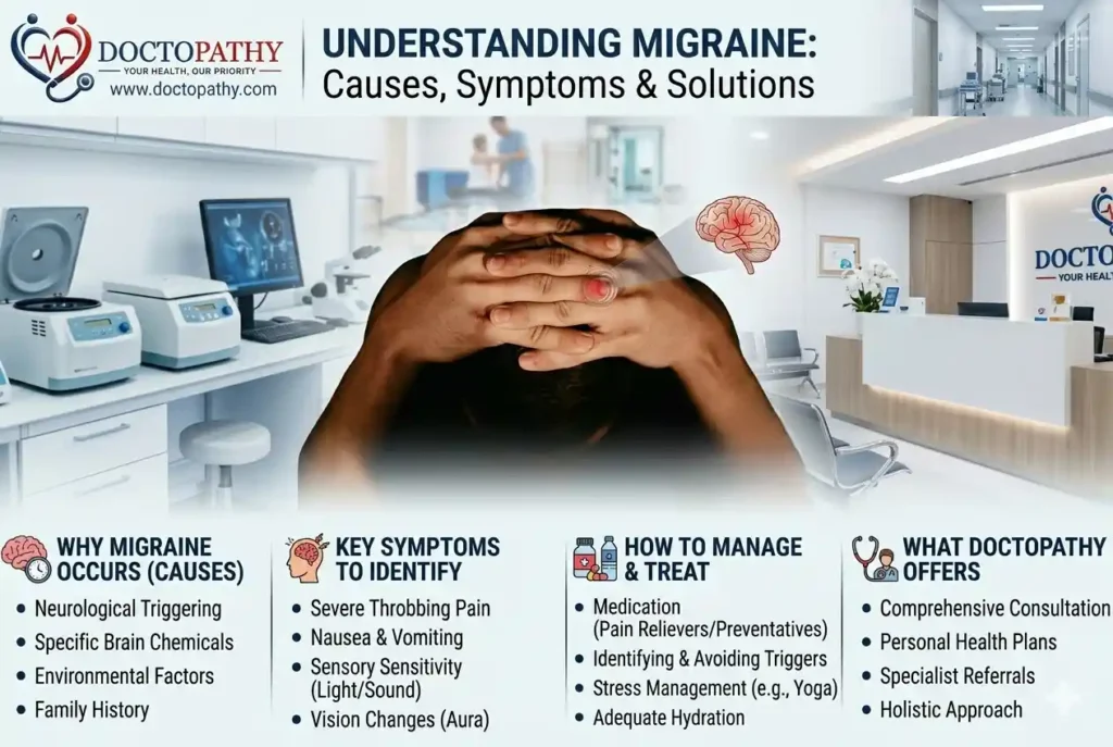 Migraine: Causes, Symptoms, Types & Treatment (Complete Guide)