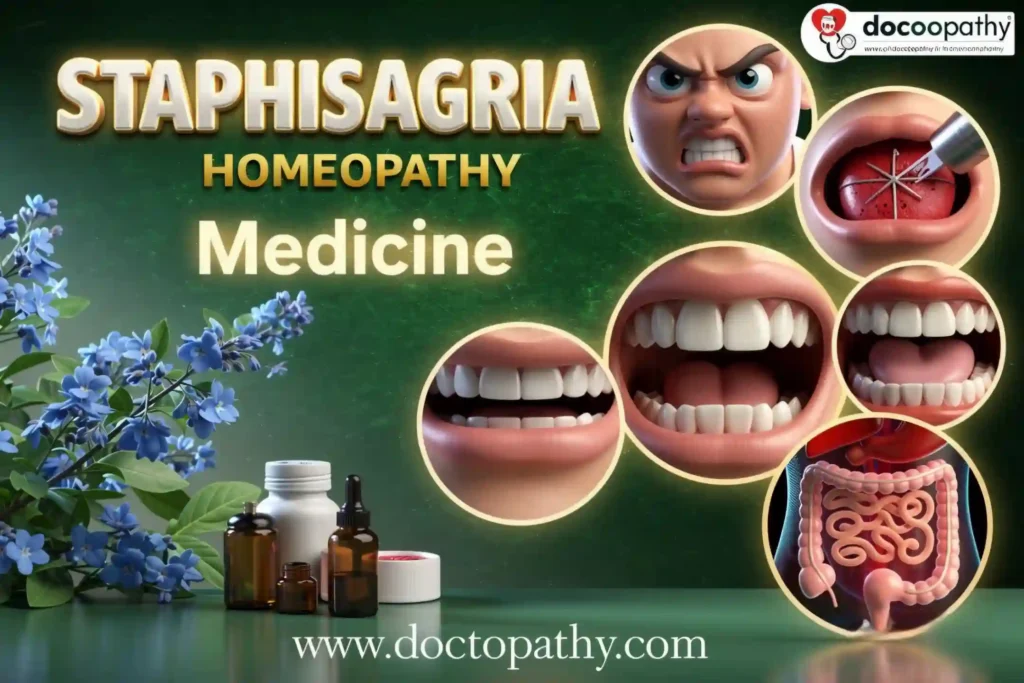 Staphisagria in Homeopathy: Uses, Benefits, Symptoms & Dosage