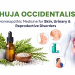 Thuja Occidentalis homeopathic remedy display