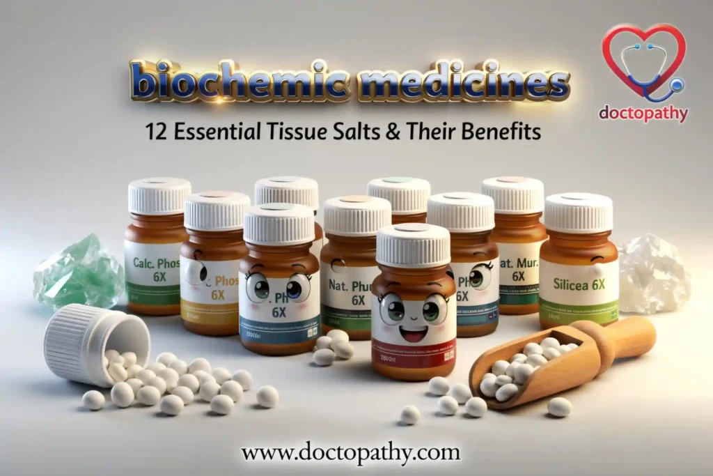 Biochemic Medicines in Homeopathy: Principles, Uses and 12 Tissue Salts