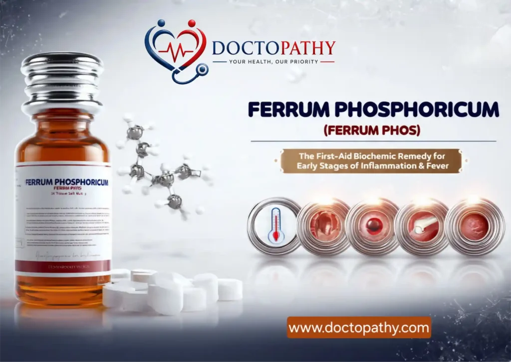 Ferrum Phosphoricum: Uses, Benefits, Symptoms & Dosage in Biochemic Medicine