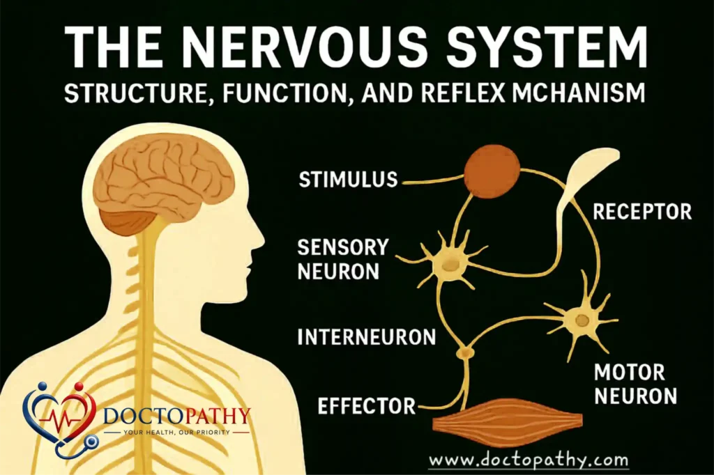 Nervous system: structure, function and reflex mechanisms