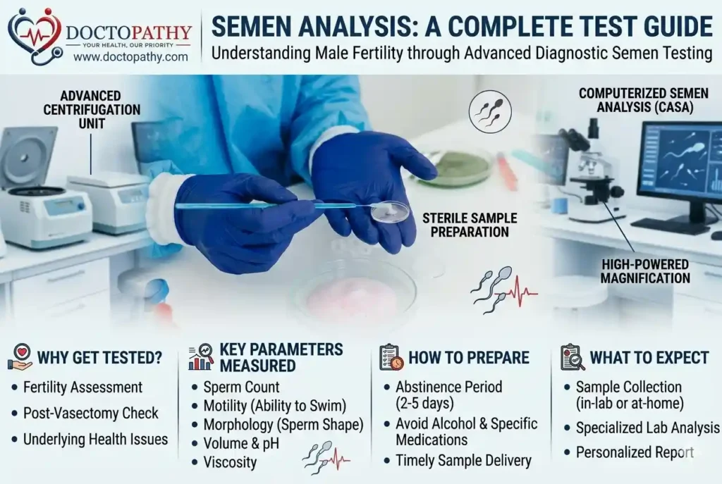 Semen Test: Purpose, Procedure, Normal Range and Result Meaning