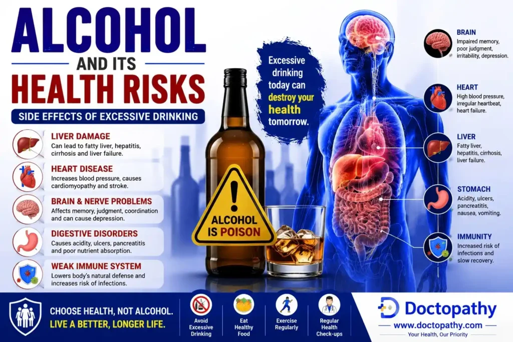 Alcohol and Its Health Risks: Side Effects of Excessive Drinking