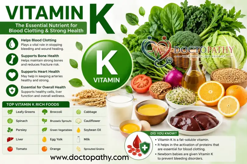 Vitamin K for Healthy Blood, Bones and Overall Wellness